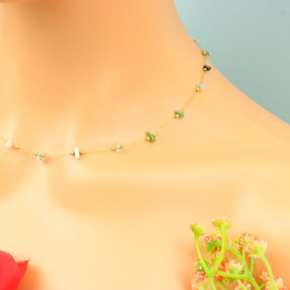 Delicate & Contemporary Necklace Chain, A Lovely Choice for Women, EVCH1117 - Picture 7 of 15